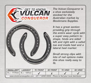 Vulcan Conqueror Front Toe-Clipped